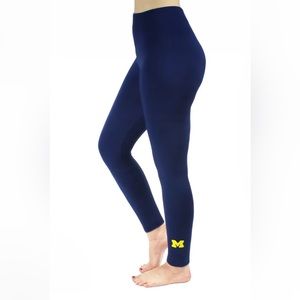 NWT University of Michigan Leggings - sz L/XL